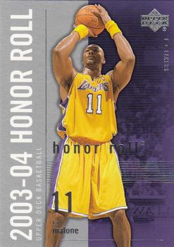 2003-04 Upper Deck Honor Roll #36 Karl Malone Front