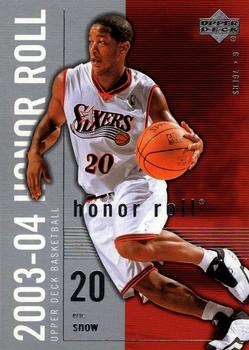 2003-04 Upper Deck Honor Roll #65 Eric Snow Front