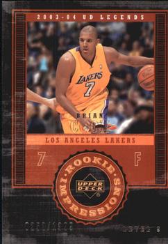 2003-04 Upper Deck Legends #108 Brian Cook Front