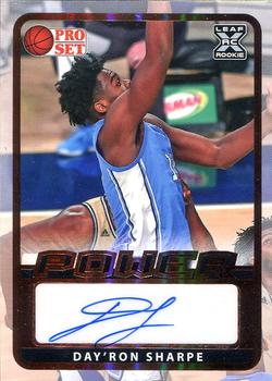 2021-22 Pro Set Power #BA-DS1 Day'Ron Sharpe Front