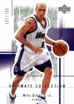 2003-04 Upper Deck Ultimate Collection #93 Mike Bibby Front