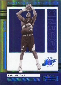 2021-22 Panini Contenders - Legendary Contenders #4 Karl Malone Front