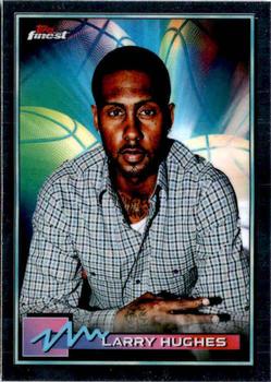 2021 Topps Finest #23 Larry Hughes Front