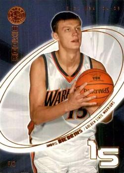 2004-05 SkyBox E-XL #91 Andris Biedrins Front