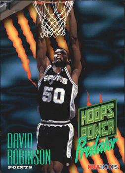 1994-95 Hoops - Hoops Power Predator David Robinson Jumbo #P-5 David Robinson Front