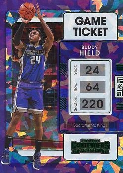 2021-22 Panini Contenders - Game Ticket Green Ice #69 Buddy Hield Front