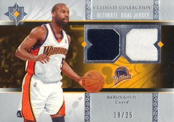 2006-07 Upper Deck Ultimate Collection - Jerseys Dual #UJ-BD Baron Davis Front