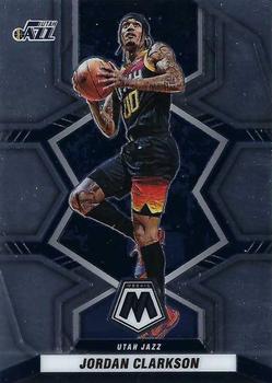 2021-22 Panini Mosaic #4 Jordan Clarkson Front