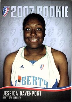 2007 Rittenhouse WNBA - Rookies #RC2 Jessica Davenport Front