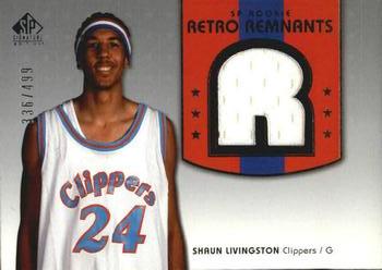 2004-05 SP Signature Edition #103 Shaun Livingston Front