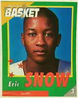 1995 French Sports Action Basket - Face 2 Face Seattle SuperSonics #NNO Eric Snow Front