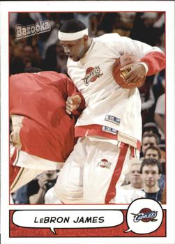 2004-05 Bazooka #100 LeBron James Front