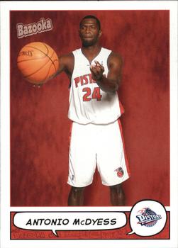 2004-05 Bazooka #107 Antonio McDyess Front