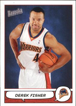 2004-05 Bazooka #142 Derek Fisher Front