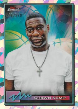 2021 Topps Finest - Atomic #40 Shawn Kemp Front