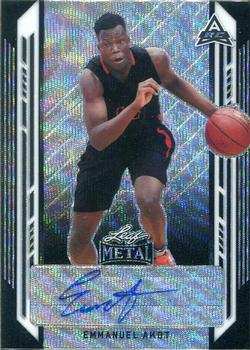 2021-22 Leaf Metal - Black Wave #BA-EA1 Emmanuel Akot Front