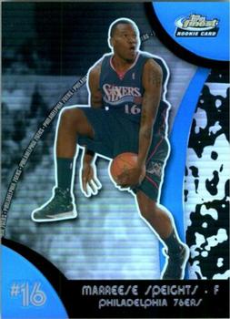2007-08 Finest - Refractors Blue #116 Marreese Speights Front
