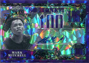 2021-22 Leaf Metal - So Money Autographs Purple Crystal #SM-MM1 Mark Mitchell Front