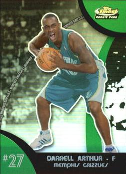 2007-08 Finest - Refractors Green #127 Darrell Arthur Front