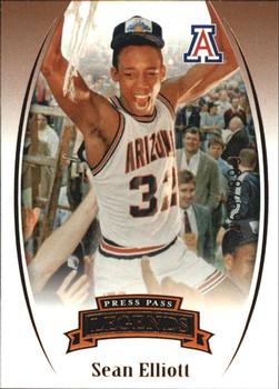 2007-08 Press Pass Legends - Bronze #16 Sean Elliott Front