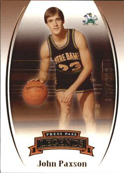 2007-08 Press Pass Legends #43 John Paxson Front