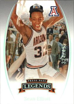 2007-08 Press Pass Legends - Silver #16 Sean Elliott Front