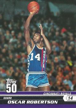 2007-08 Topps - 50th Anniversary #43 Oscar Robertson Front