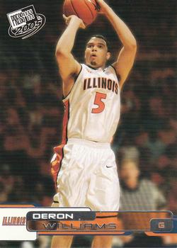 2005 Press Pass #36 Deron Williams Front