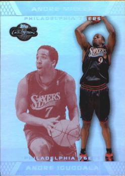 2007-08 Topps Co-Signers - Silver Red Foil #18 Andre Iguodala / Andre Miller Front