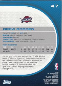 2005-06 Finest #47 Drew Gooden Back