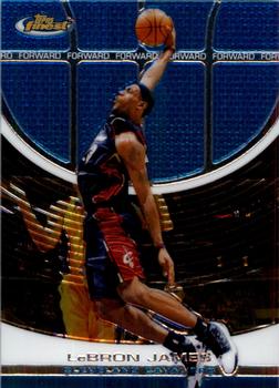 2005-06 Finest #85 LeBron James Front