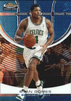 2005-06 Finest #118 Ryan Gomes Front