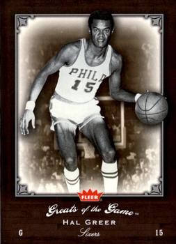 2005-06 Fleer Greats of the Game #32 Hal Greer Front