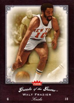 2005-06 Fleer Greats of the Game #85 Walt Frazier Front