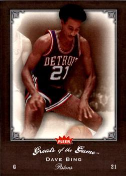 2005-06 Fleer Greats of the Game #93 Dave Bing Front