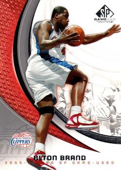 2005-06 SP Game Used #42 Elton Brand Front