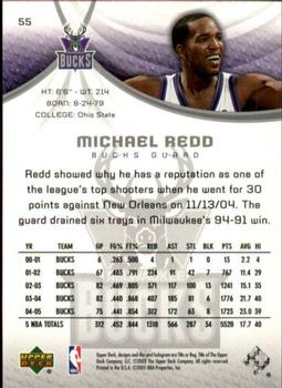 2005-06 SP Game Used #55 Michael Redd Back