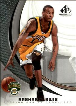 2005-06 SP Game Used #90 Rashard Lewis Front