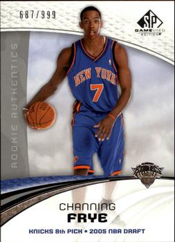 2005-06 SP Game Used #122 Channing Frye Front