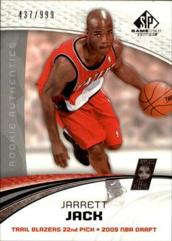 2005-06 SP Game Used #126 Jarrett Jack Front