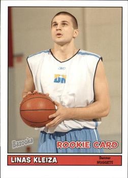 2005-06 Bazooka #196 Linas Kleiza Front