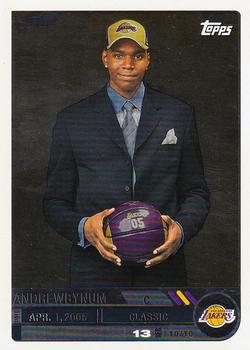 2005-06 Topps Big Game #127 Andrew Bynum Front