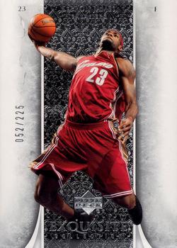 2005-06 Upper Deck Exquisite Collection #6 LeBron James Front