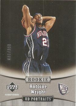 2005-06 UD Portraits #103 Antoine Wright Front