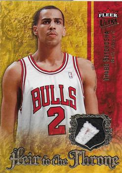 2007-08 Ultra - Heir to the Throne Patch #HT-TS Thabo Sefolosha Front