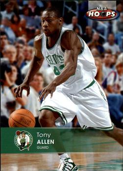 2005-06 Hoops #9 Tony Allen Front