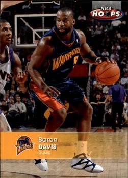 2005-06 Hoops #40 Baron Davis Front