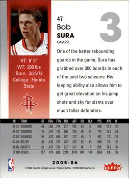 2005-06 Hoops #47 Bob Sura Back