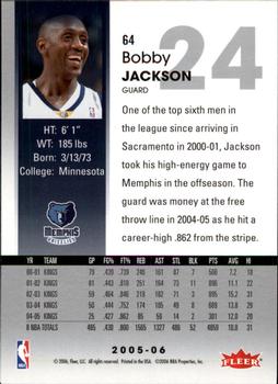 2005-06 Hoops #64 Bobby Jackson Back