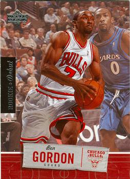 2005-06 Upper Deck Rookie Debut #12 Ben Gordon Front